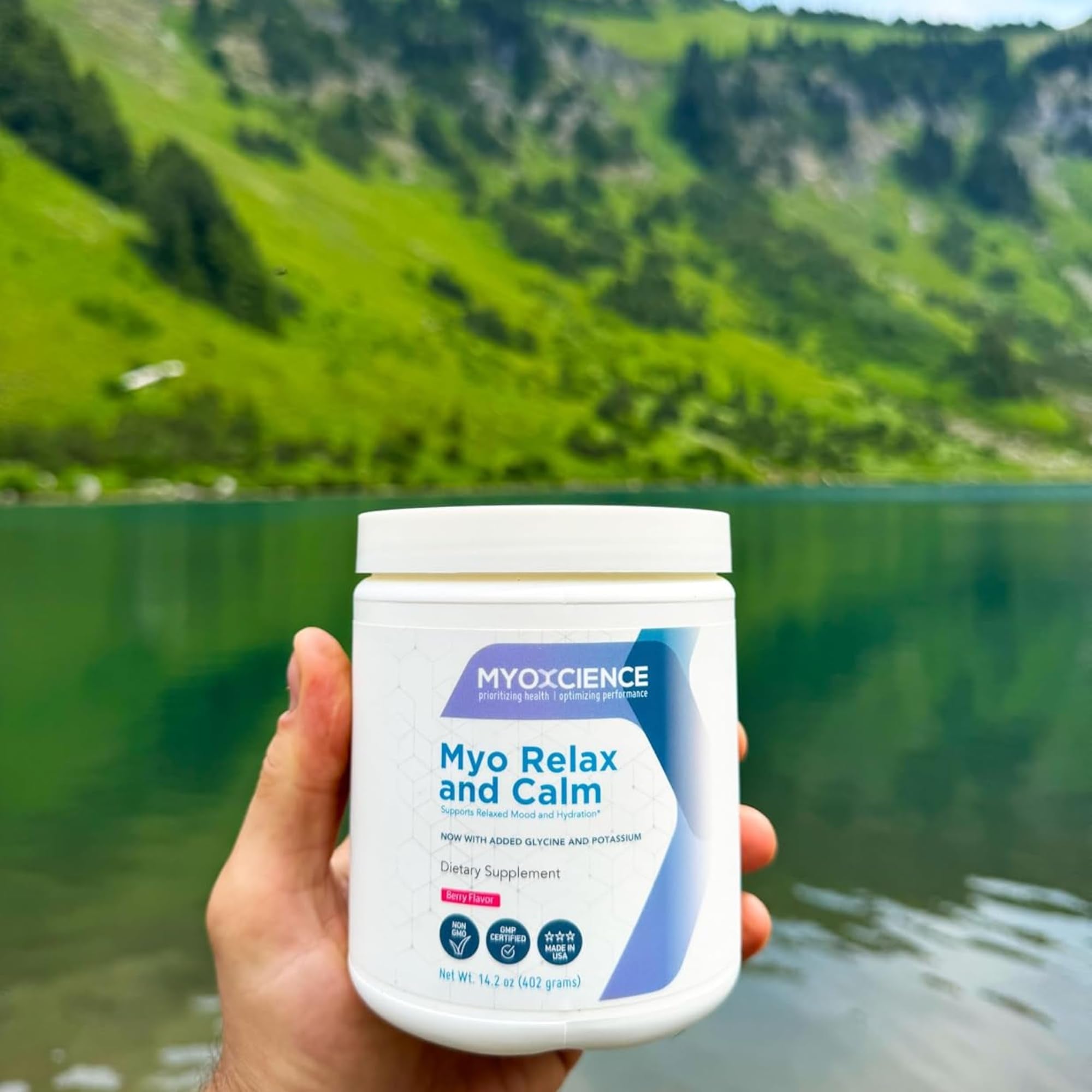 MYOXCIENCE Myo Relax & Calm | Myo-Inositol, L-Theanine, Taurine, Magnesium & GABA | Supports Sleep, Neurotransmitter & Hormone Support (Berry Flavor) (60 Servings) - Maple Wellness Supplements