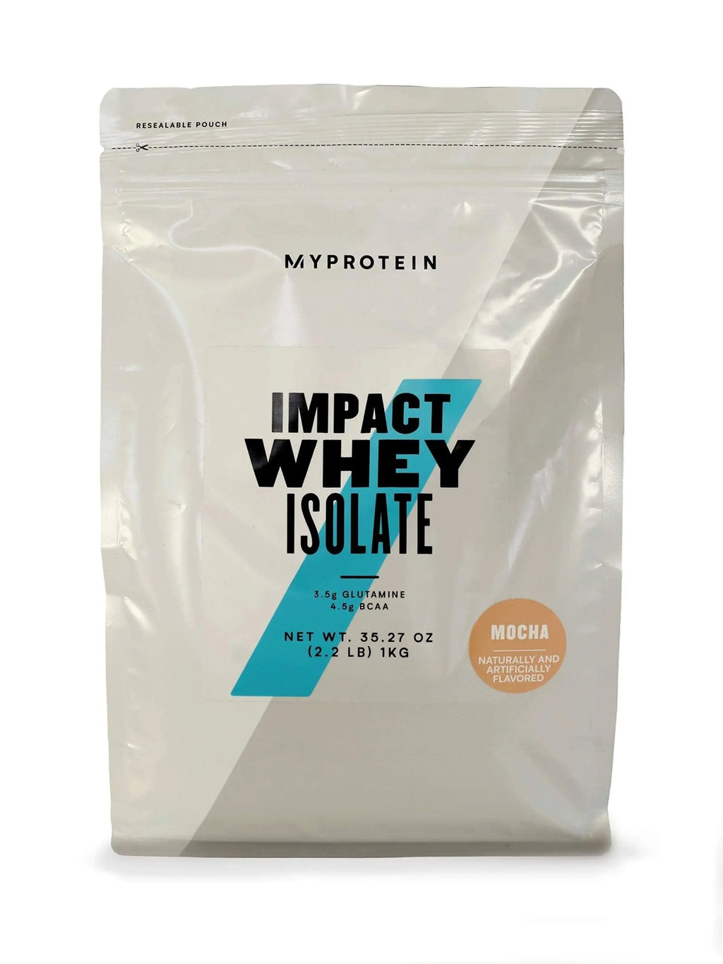 Myprotein Impact Whey Isolate - Mocha, 2.2 Lbs (40 Servings) - TrustMedUSA