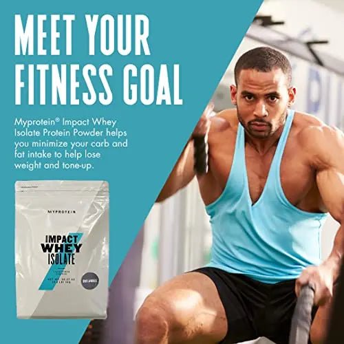 Myprotein Impact Whey Isolate Protein Powder, Gluten Free Protein Powder, Muscle Mass - TrustMedUSA