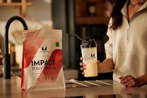 Myprotein Impact Whey Protein Blend, Vanilla, 2.2 lbs (40 Servings) - TrustMedUSA