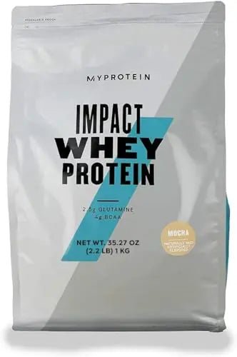 MyProtein Impact Whey Protein , Mocha Pouch, Size: 2.2lbs - TrustMedUSA