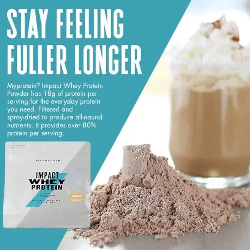 MyProtein Impact Whey Protein , Mocha Pouch, Size: 2.2lbs - TrustMedUSA