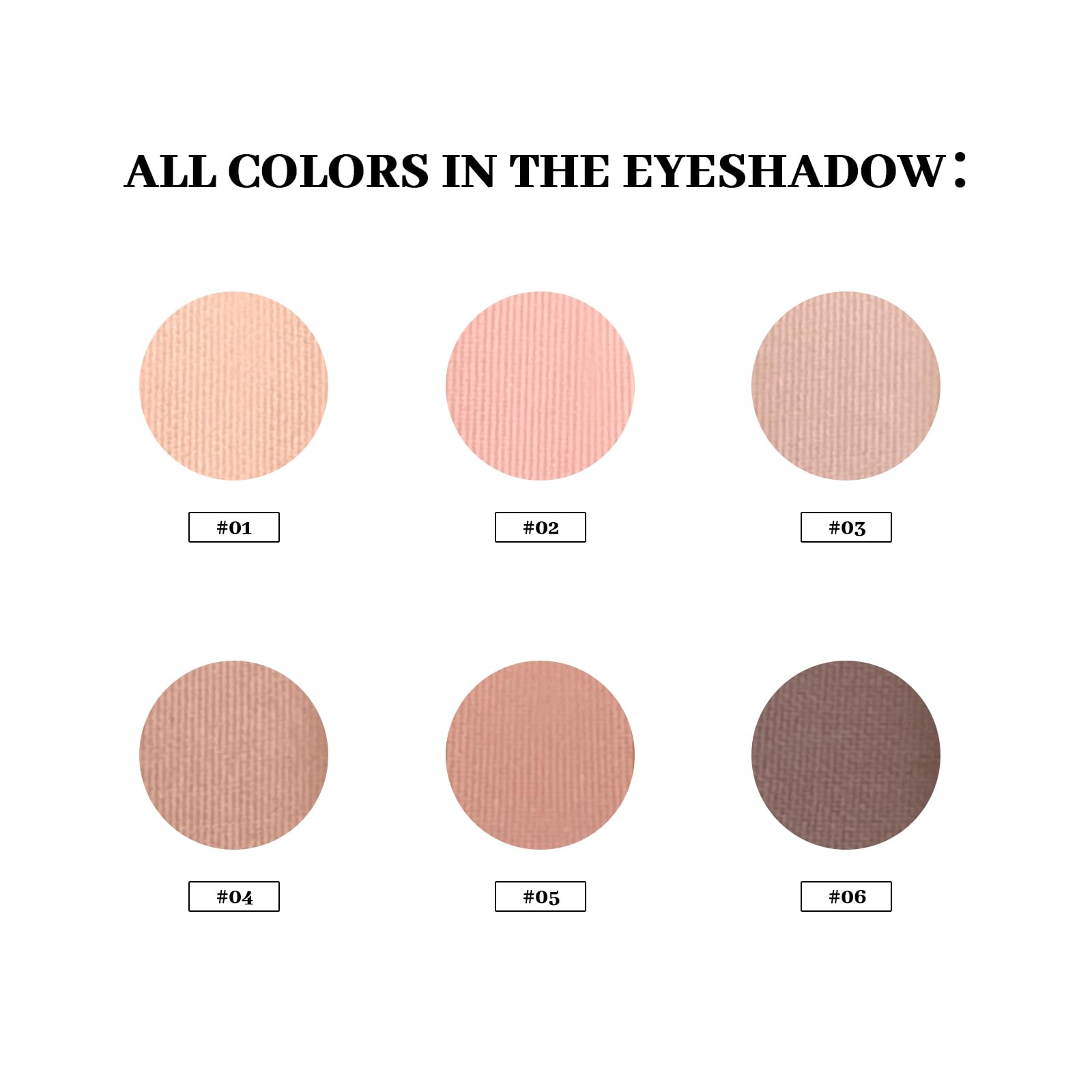 MYSTER ROSEY Nudes 2 Series Mini Eyeshadow Palette, Velvety Matte&Satin Finish, 6 Nude Taupe & Brown Neutral Eye Shadows, Travel Friendly Size, Vegan, Cruelty -free - TrustMedUSA