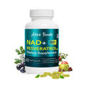 NAD+ Resveratrol Supplement with Quercetin – NMN Alternative for Cellular Energy Support, Focus & Healthy Aging – High Potency 500mg NAD+ Formula, Vegan, Non-GMO, Gluten-Free, Made in USA, 60 Capsules - TrustMedUSA