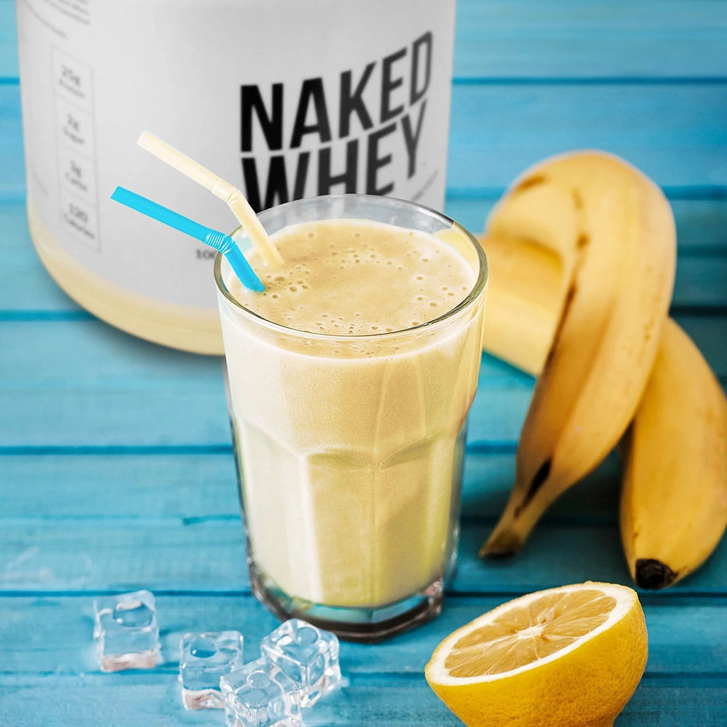 NAKED Nutrition Whey Vanilla Protein - All Natural Grass Fed Whey Protein Powder - TrustMedUSA