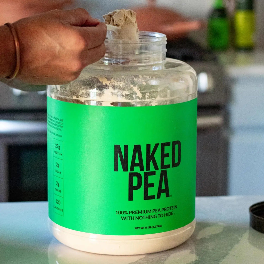 NAKED Pea - 5LB 100% Pea Protein Powder from North American Farms - Unflavored - TrustMedUSA