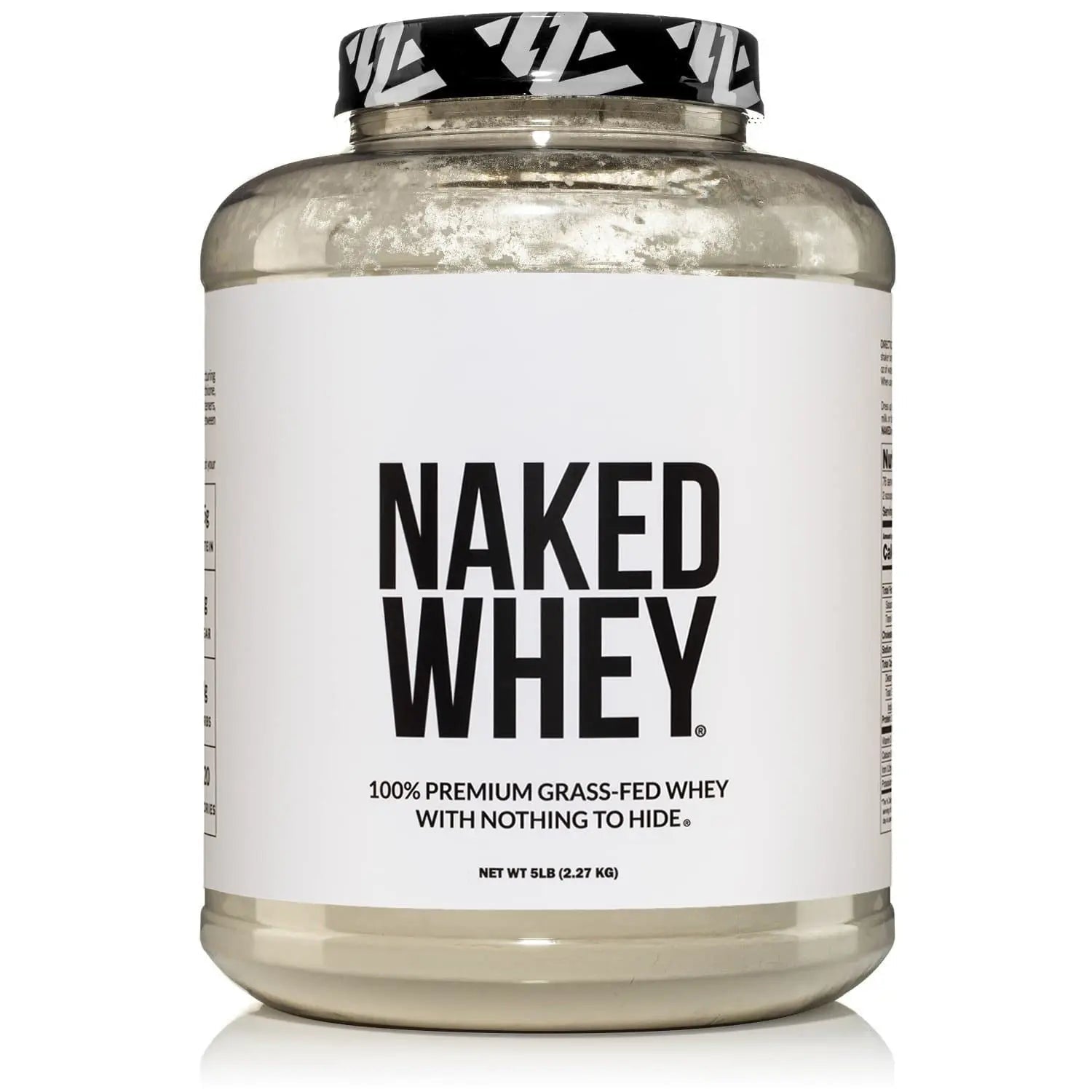NAKED WHEY 5LB 100% Grass Fed Unflavored Whey Protein Powder - US Farms - TrustMedUSA
