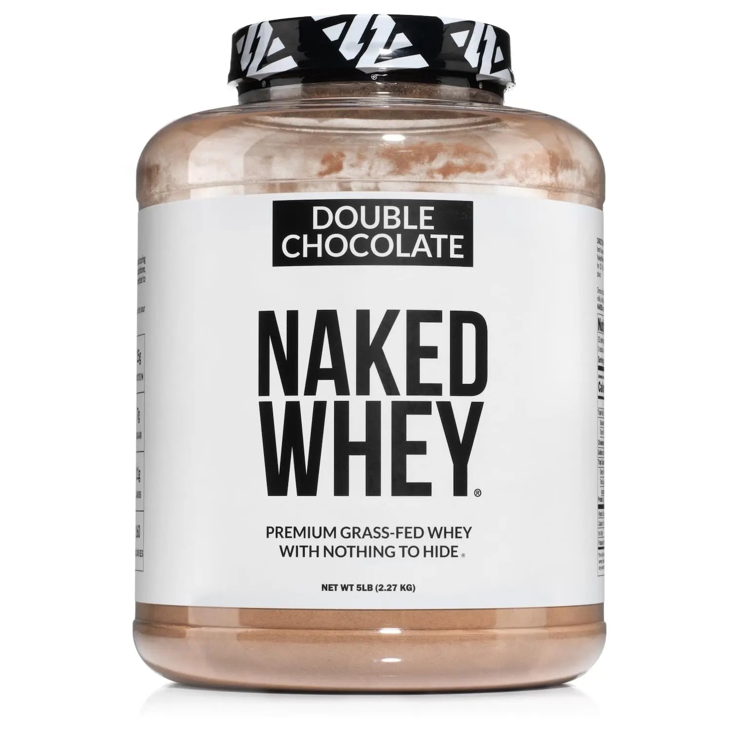 NAKED Whey Double Chocolate Grass Fed Whey Protein Powder, No GMO, No Soy - TrustMedUSA
