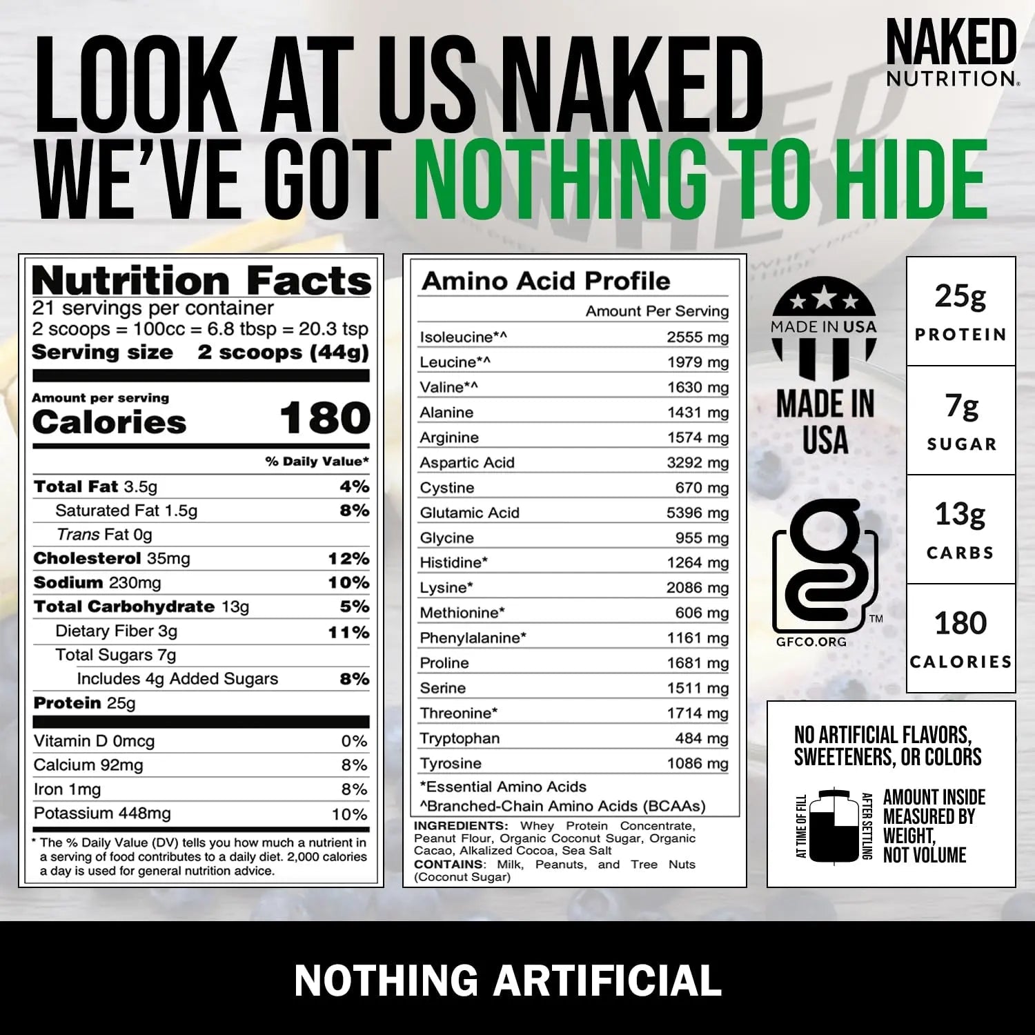NAKED Whey Protein Powder (Chocolate PB, 2 LB) - TrustMedUSA