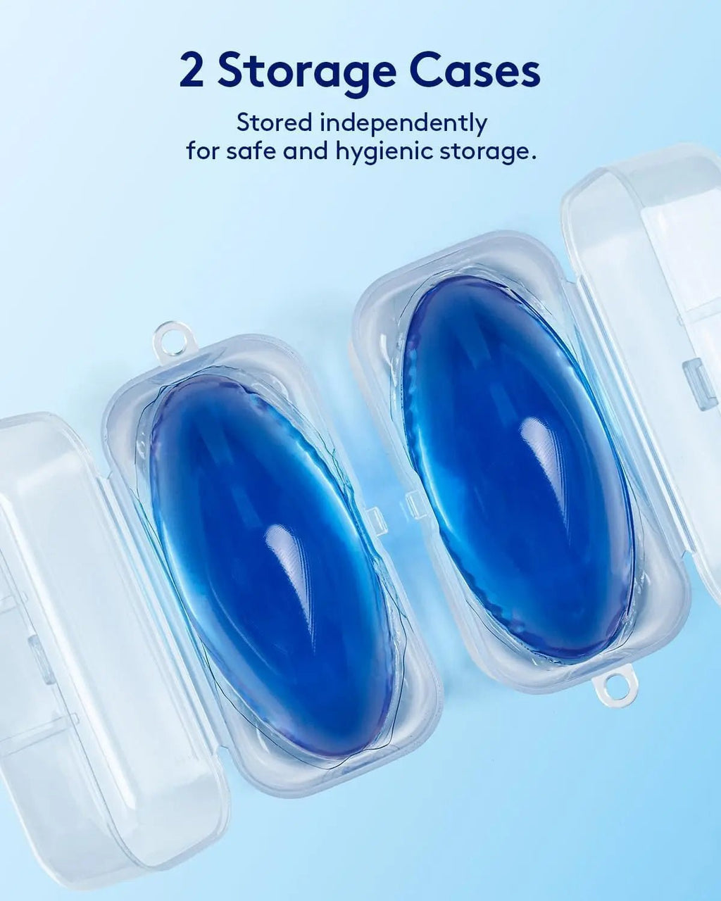 nalax Hemorrhoid Ice Pack 2 Pack – Ultra-Soft Reusable Cooling Gel Pads for Fast Relief, FSA-HSA Eligible Cold Therapy for Hemorrhoid Sufferers & Postpartum Moms, Includes 2 Storage Cases - TrustMedUSA