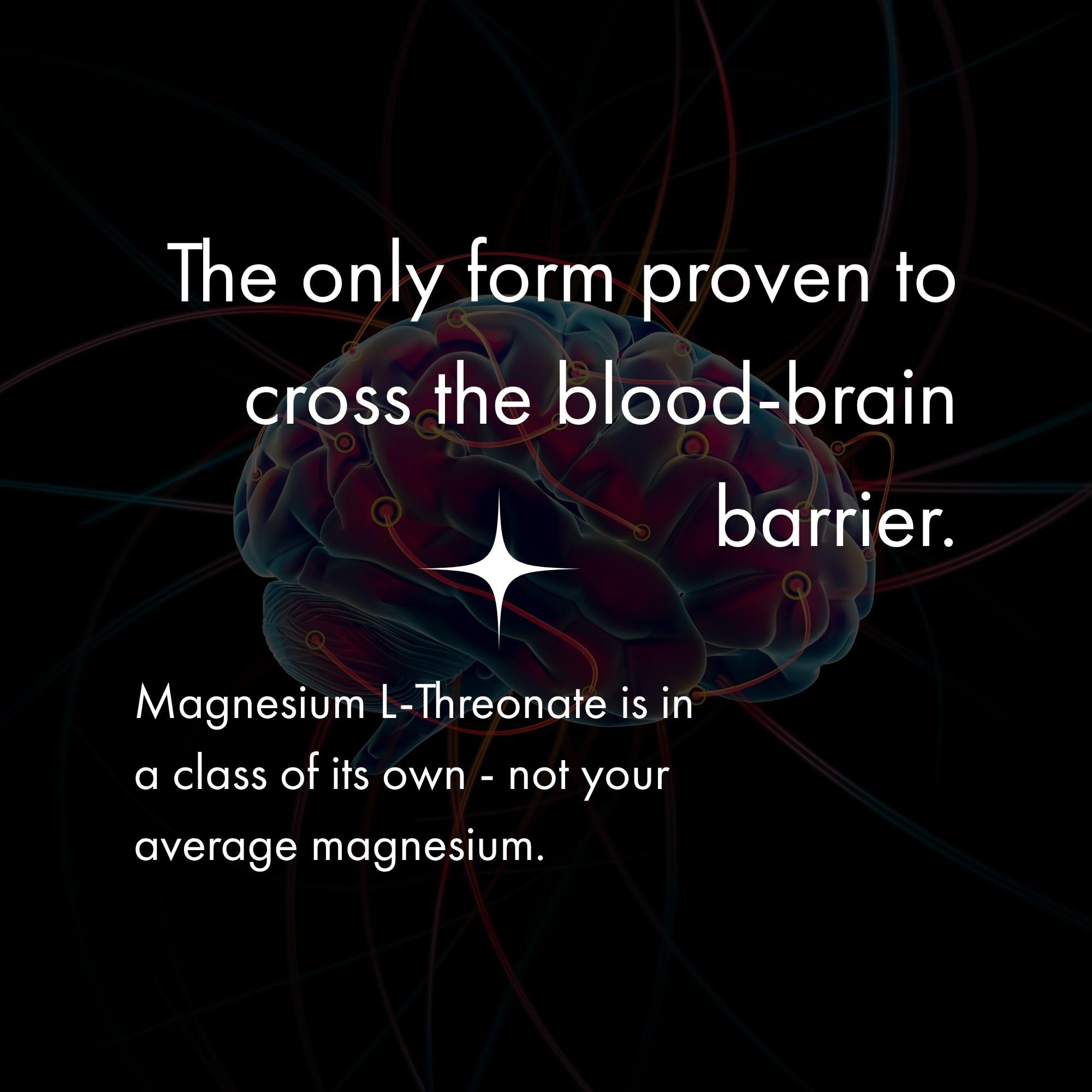 NAOMI Magnesium L-Threonate with 2,000mg Patented Magtein®, High Absorption Elemental Magnesium, Memory Supplement - Brain Health, Focus, Nerve Support, Heart Health, Natural Sleep Aid, 60 Veggie Caps - TrustMedUSA