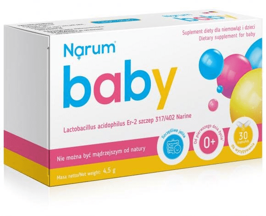 Narum Baby PROBIOTIC FOR CHILDREN FROM THE FIRST DAYS - TrustMedUSA