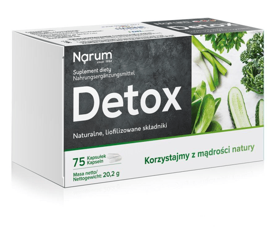 Narum DETOX - 75 Capsules - TrustMedUSA
