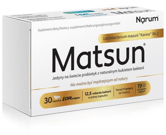NARUM Matsun Lactobacterium Mazuni Karine Str.2 7.5g 30caps - TrustMedUSA