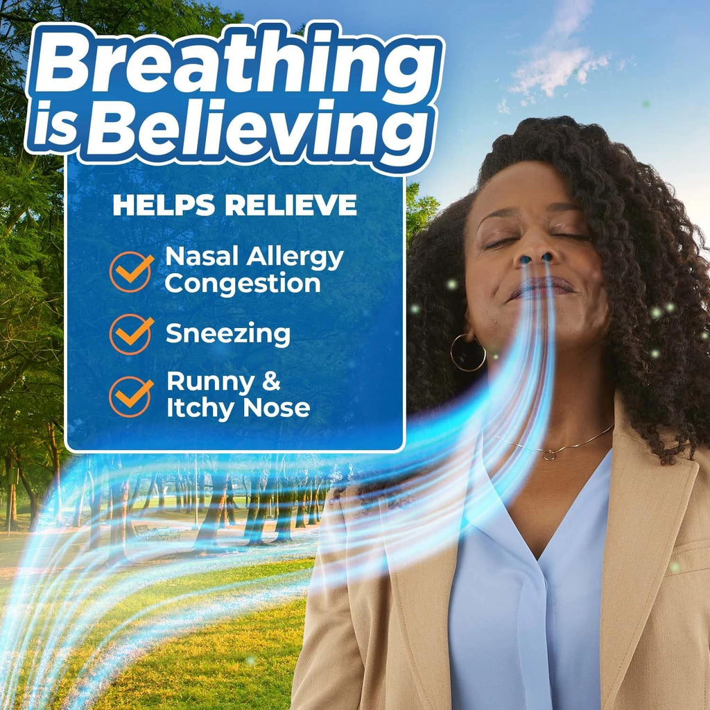 Nasacort 24HR Allergy Nasal Spray for Adults, Non-drowsy & Alcohol Free, 150 Spray Pack - Maple Wellness Supplements