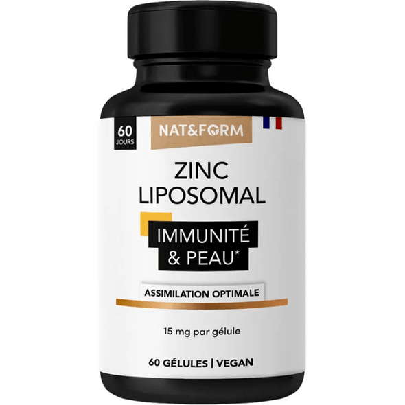 Nat & Form Zinc Liposomal 60 capsules - TrustMedUSA