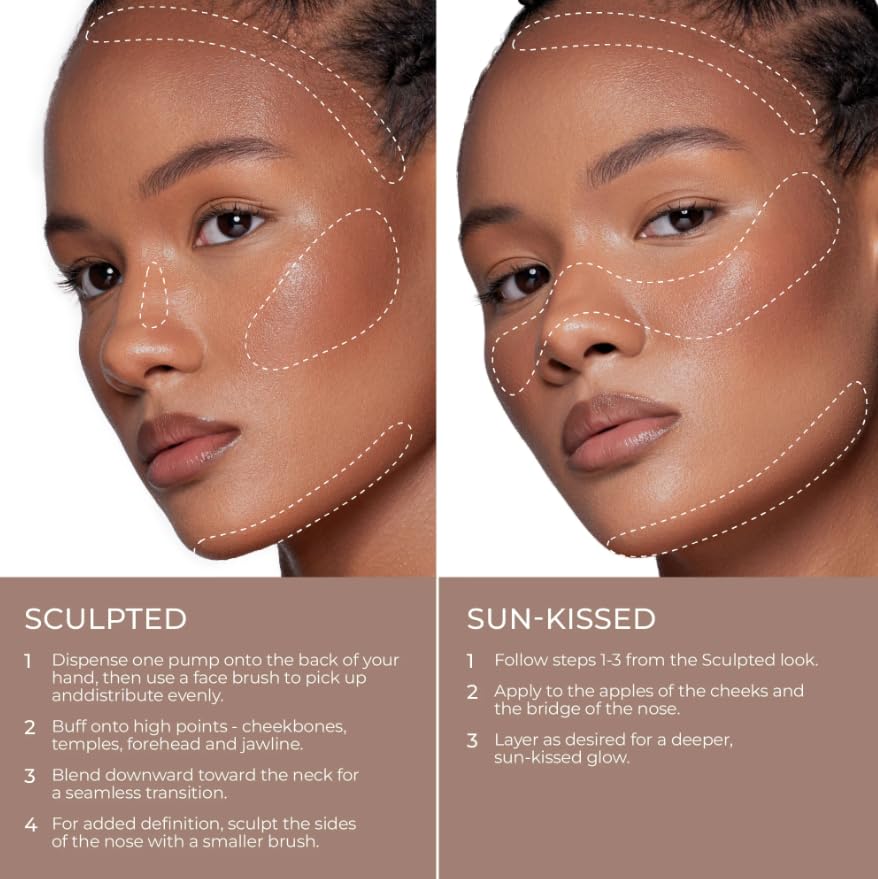 Natasha Denona HY-SCULPT LIQUID BRONZER Serum-Infused Liquid Bronzer - Toasty - TrustMedUSA