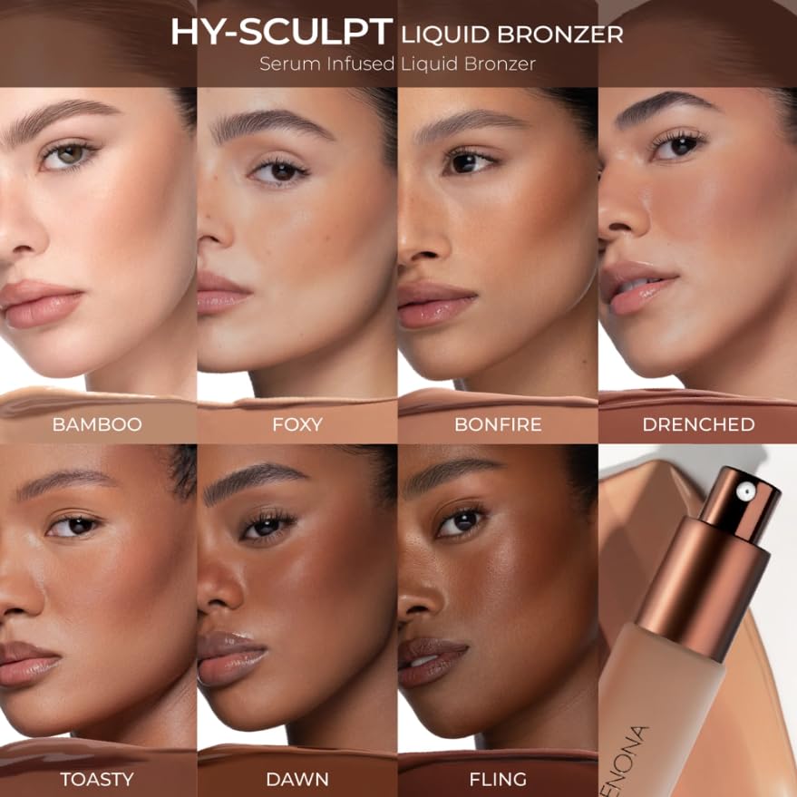 Natasha Denona HY-SCULPT LIQUID BRONZER Serum-Infused Liquid Bronzer - Toasty - TrustMedUSA