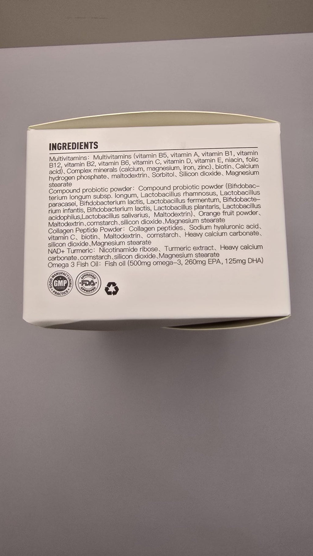 Natener 6 in 1 Women Vaginal Probiotics, 80B CFU Lactobacillus + 800mg Omega-3 + 250mg NAD+ + 179.5mg Vitamin C Promote Healthy Vaginal Odor & Vaginal Flora - TrustMedUSA