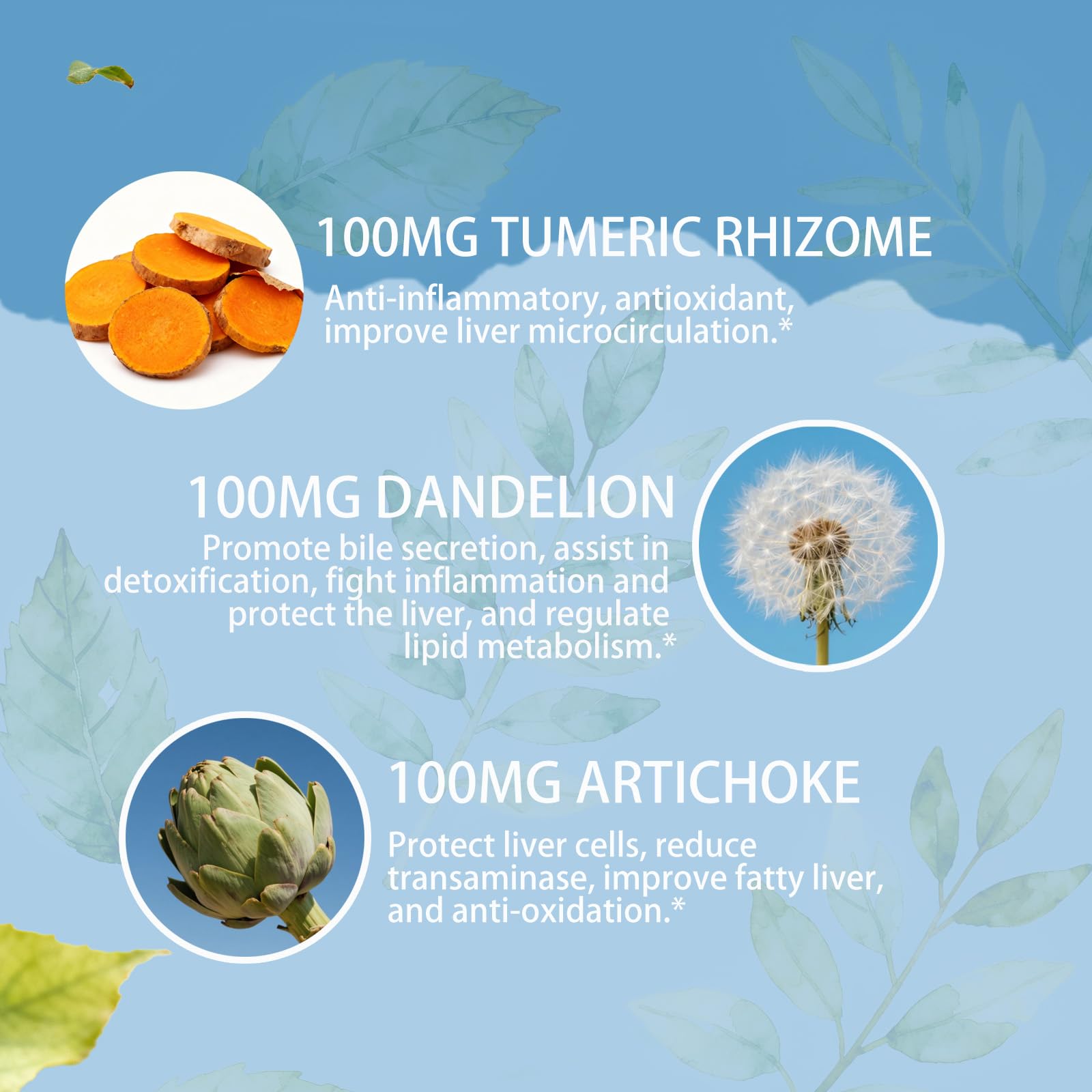 Natener Liver Support with 200mg Milk Thistle, 100mg Glutathione, 100mg NAC, 150mg Tumeric, Dandelion, Artichoke, Liver Cleanse Detox & Repair, Supports Energy*, Immunity & Liver Health*, 60 caps - Maple Wellness Supplements