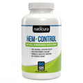 Naticura Hem-Control - Fast Effective Hemorrhoid Treatment Supplement - Powerful Formula to Promote Symptom Relief, Shrinking of Hemorrhoids, Ease Discomfort - 90 Vegan Capsules - Made in USA - TrustMedUSA