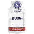 NATION HEALTH MD Gluco24 Advanced Formula - Dietary Supplement with Ceylon Cinnamon Bark Extract, Berberine HCI, Magnesium & Zinc - 60 Capsules - TrustMedUSA