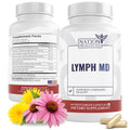 NATION HEALTH MD Lymph MD - Lymphatic Drainage Supplement - with Bromelain, Echinacea, Burdock Root, Dandelion, Rutin, Kelp & More - Lymph System Support for Women & Men - 60 Capsules - Maple Wellness Supplements