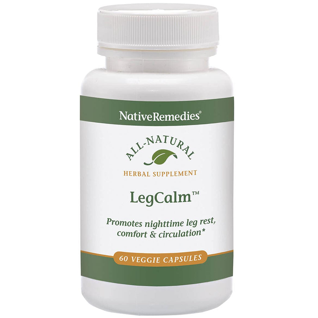Native Remedies Leg Calm for Rested Legs and Limb Comfort at Night, 60 Veggie Caps - TrustMedUSA