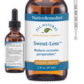 Native Remedies Sweat-Less - Natural Homeopathic Formula for Excessive Sweating, Perspiration and Clamminess - 59 mL - TrustMedUSA
