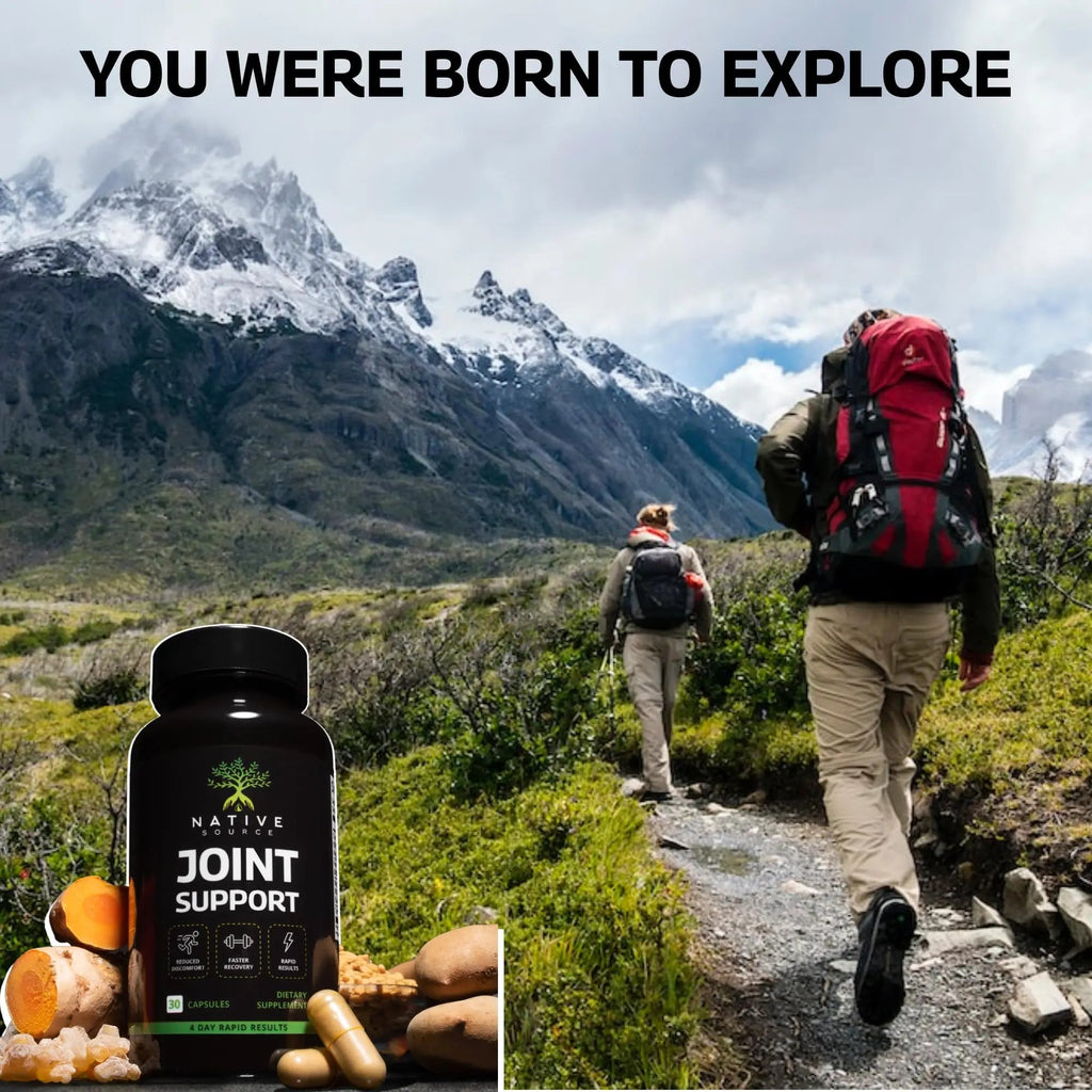 Native Source Joint Support Supplement - Turmeric - Tamarind - Boswellia - Fenugreek - TrustMedUSA