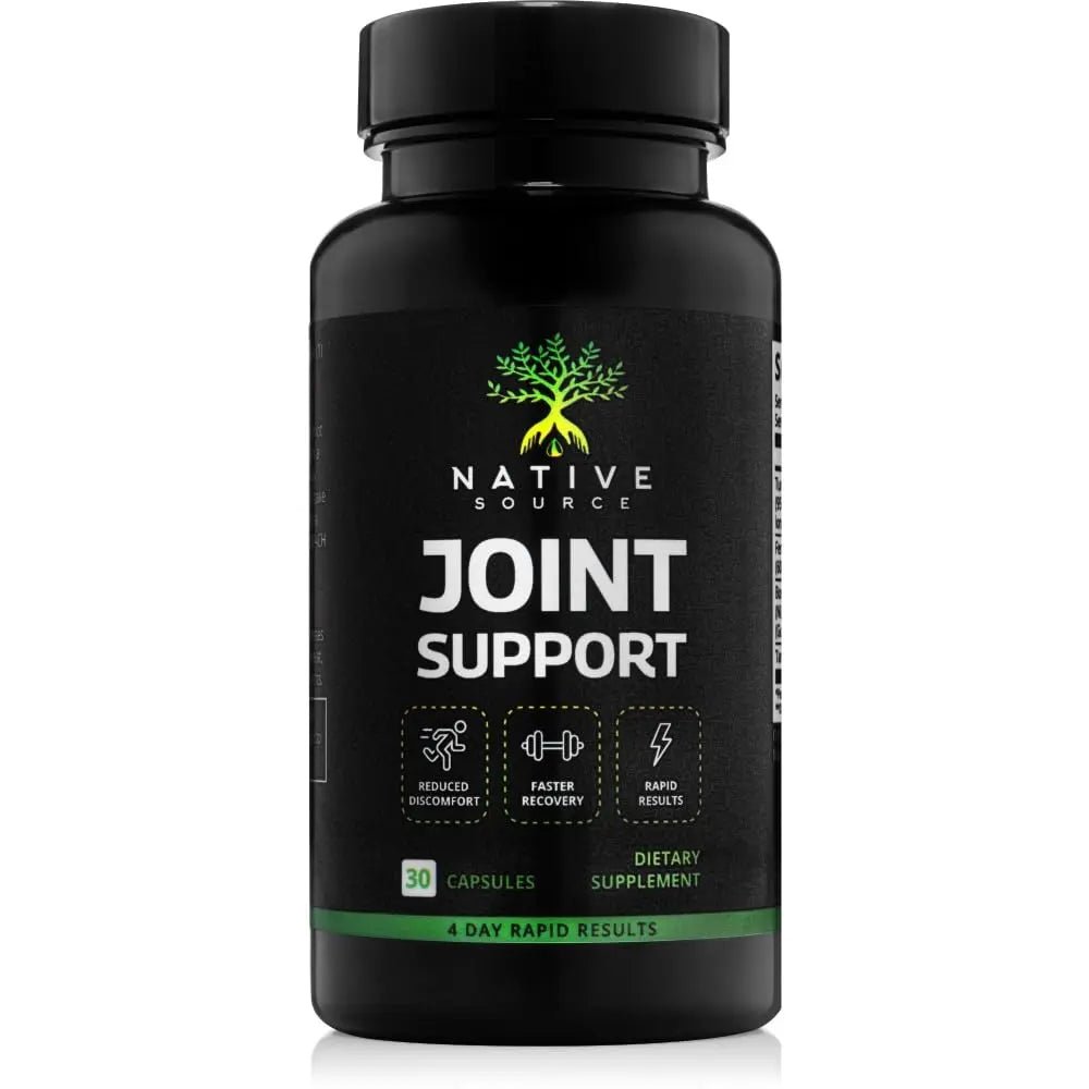 Native Source Joint Support Supplement - Turmeric - Tamarind - Boswellia - Fenugreek - TrustMedUSA