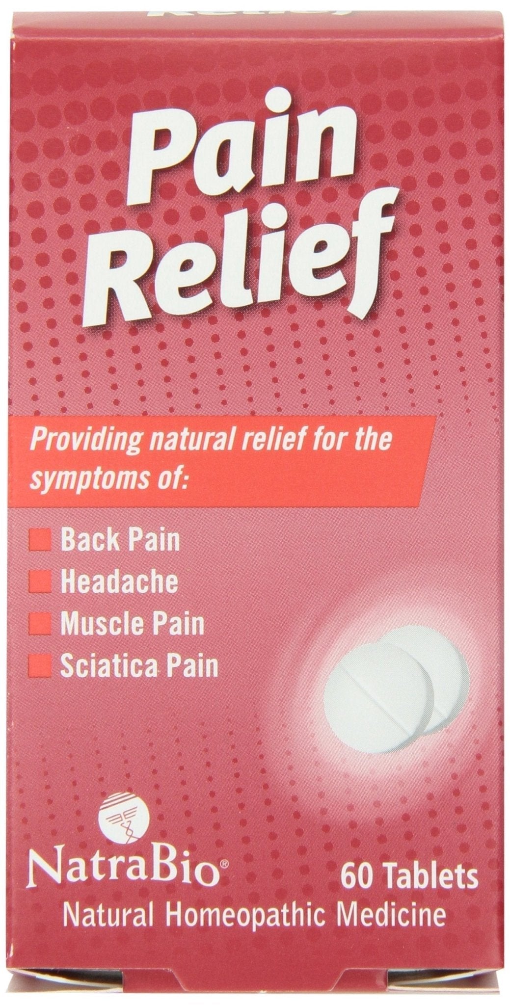 Natrabio Pain Relief Tablets, 60 Count - TrustMedUSA
