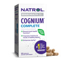 Natrol Cognium Complete, Dietary Supplement for Brain Health, Brain Health Supplements for Adults, 60 Capsules, 30 Day Supply - TrustMedUSA