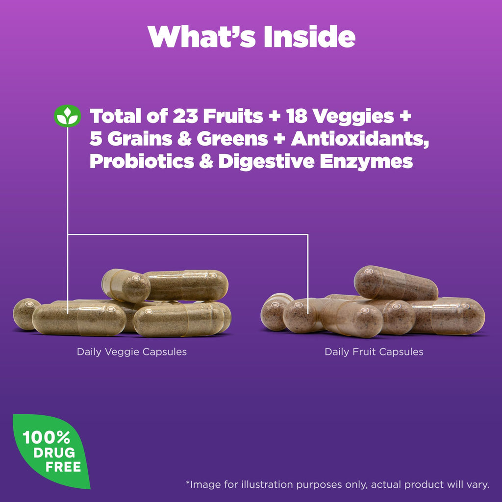 Natrol JuiceFestiv, Vitamins and Supplements for Nutrition & Well-Being, Antioxidants for Cellular Health, 90 Capsules - TrustMedUSA