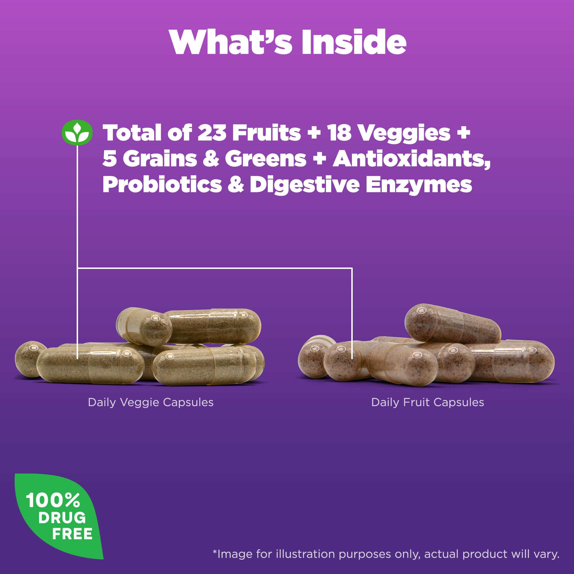 Natrol JuiceFestiv, Vitamins and Supplements for Nutrition & Well-Being, Antioxidants for Cellular Health, 90 Capsules - TrustMedUSA