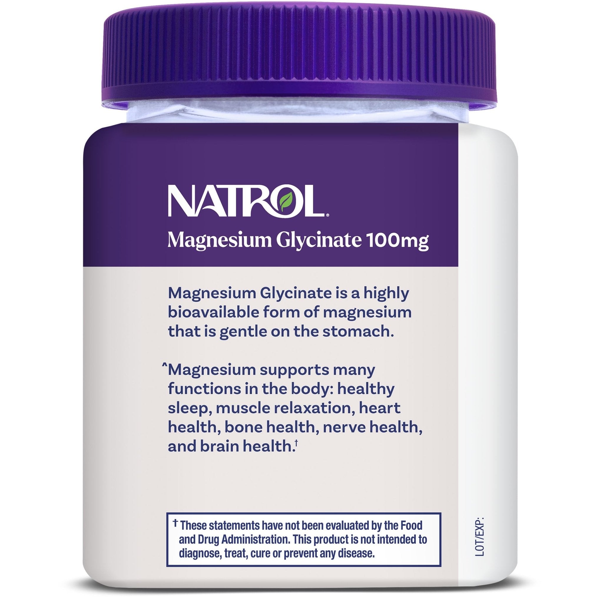 Natrol Magnesium Glycinate Supplements 100mg, Cherry Lemon Soft Chews for Healthy Sleep and Body, Magnesium Glycinate 100mg, Up to a 30 Day Supply - TrustMedUSA