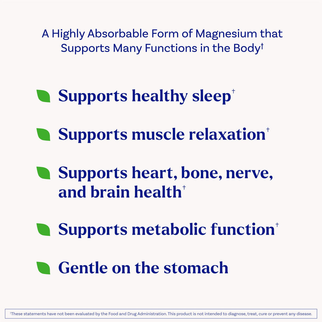 Natrol Magnesium Glycinate Supplements 100mg, Cherry Lemon Soft Chews for Healthy Sleep and Body, Magnesium Glycinate 100mg, Up to a 30 Day Supply - TrustMedUSA