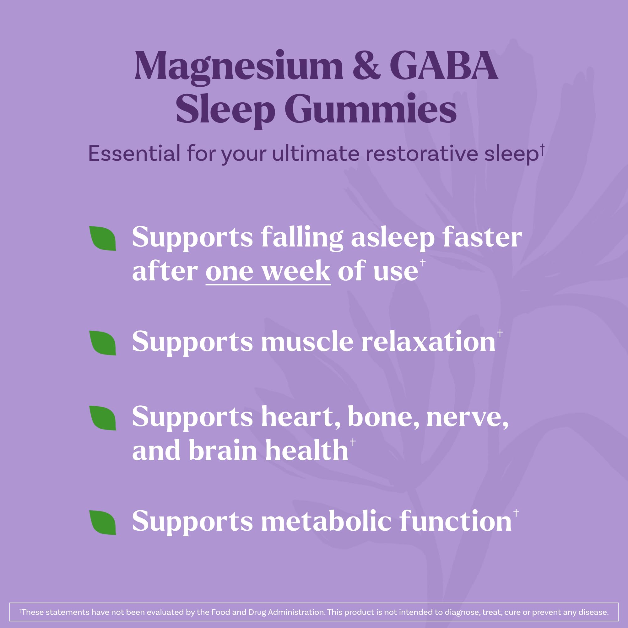Natrol Sleep & Restore Magnesium Glycinate Blend Gummies, Magnesium for Sleep Aids for Adults, Melatonin-Free, Cherry Flavored, 30 Day Supply - TrustMedUSA