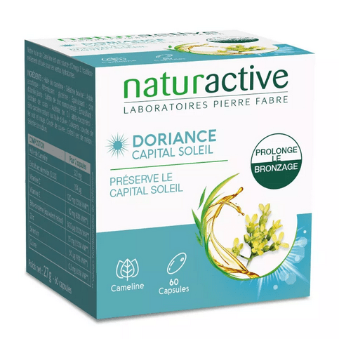 NATURACTIVE Doriance Capital Soleil: prolongs tanning 60 capsules - TrustMedUSA