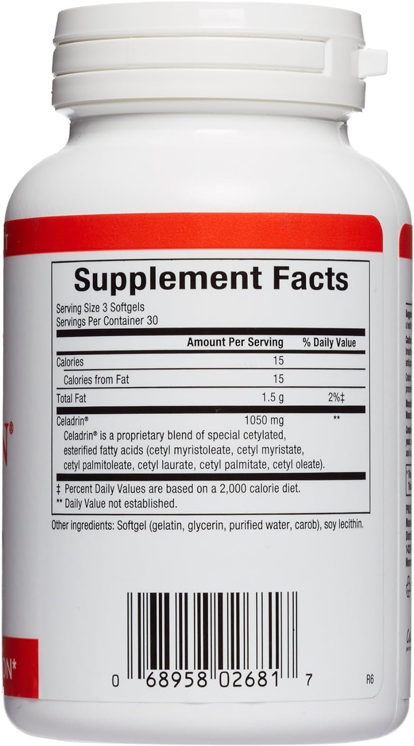 Natural Factors, Celadrin Joint Health, Promotes Flexibility, Mobility and Joint Function, 90 Softgels - TrustMedUSA