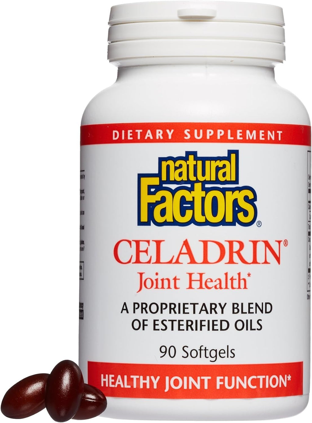 Natural Factors, Celadrin Joint Health, Promotes Flexibility, Mobility and Joint Function, 90 Softgels - TrustMedUSA
