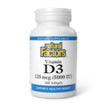 Natural Factors, Vitamin D3 5000 IU (125 mcg), Supports Strong Bones, Muscles and Immune Function, 360 Softgels - TrustMedUSA