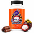 Natural Home Cures Freeze-Dried Mangosteen Rich Pericarp Capsules – 56+ Xanthones & Flavonoids, High ORAC Antioxidant Support, 515 mg, 120 Vegan Capsules - Maple Wellness Supplements