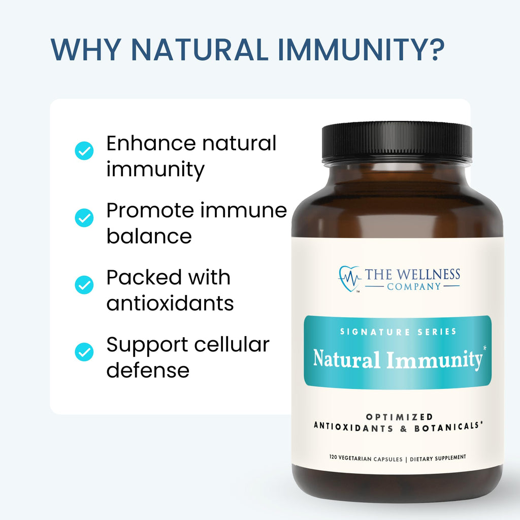 Natural Immunity - Botanical Immune Boost, Targeted Nutrients, T-Cell Support - Oregano, Reishi, Zinc, Vitamin C, Quercetin | 120 (2 Month Supply) - TrustMedUSA