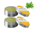 Natural Mugwort Herbal Balm with Tea Tree Oil & Mint, Cooling Muscle & Joint Relief Cream, Fast-Absorbing Massage Balm for Post-Workout Recovery, 2-Pack - TrustMedUSA