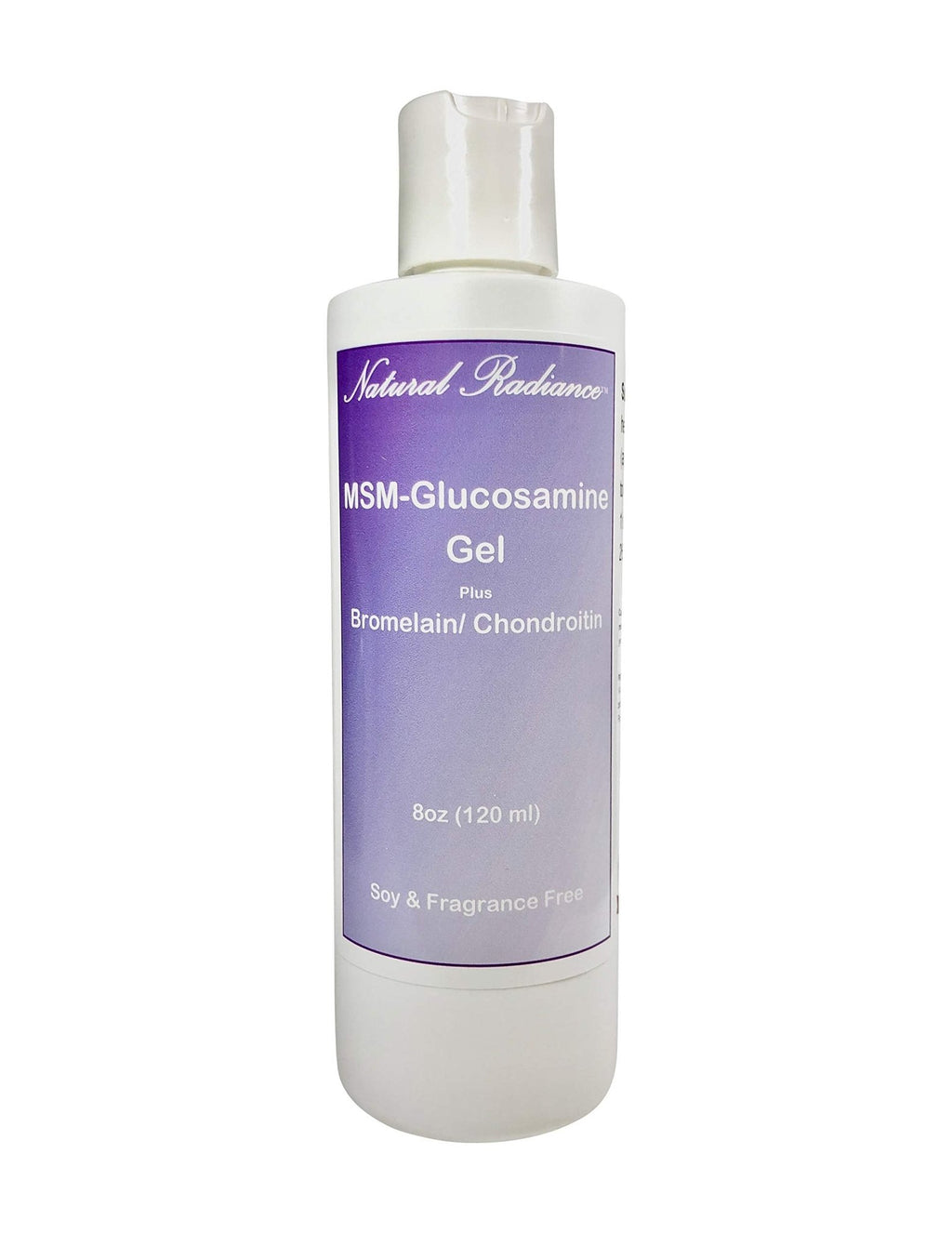 Natural Radiance MSM Plus - Glucosamine Bromelain and Chrondroitin 8 oz. Bottle - Oderless - TrustMedUSA