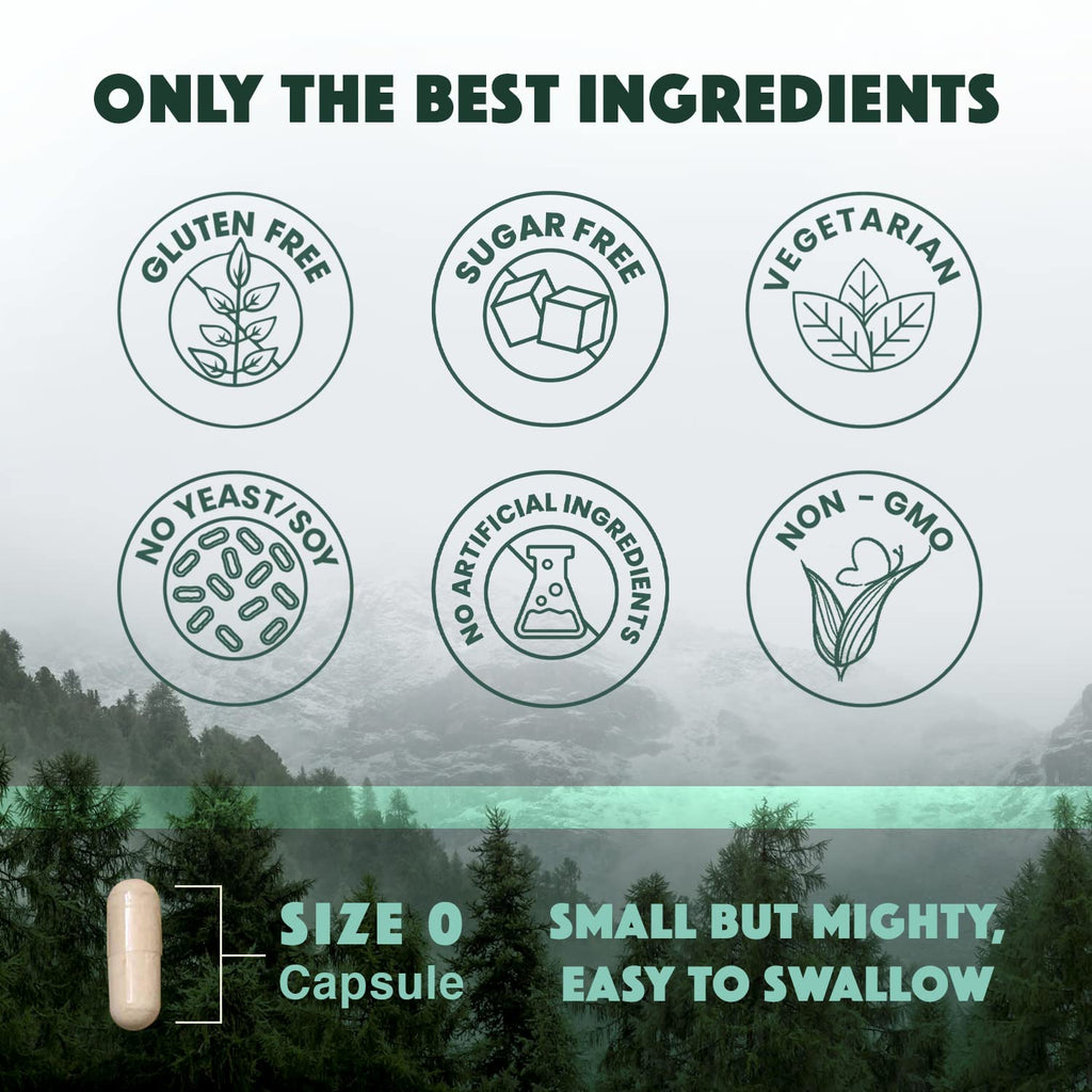 Natural Rhythm Triple Calm Magnesium Complex - 120 Capsules, Chelated Magnesium Glycinate, Taurate & Malate, High Absorption Supplement for Sleep, Stress, Muscle & Heart Support, Non-GMO, Vegan - TrustMedUSA
