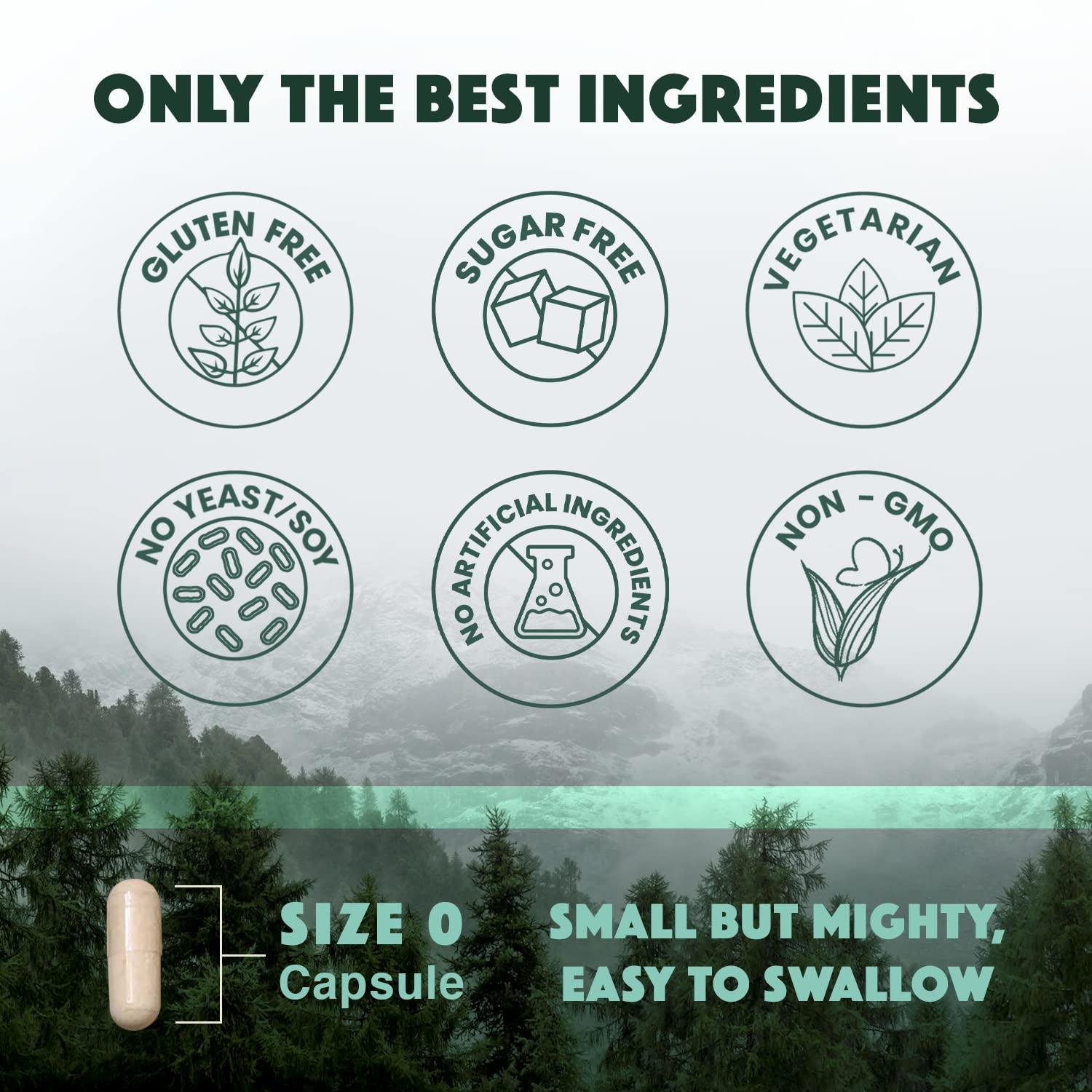 Natural Rhythm Triple Calm Magnesium Complex - 120 Capsules, Chelated Magnesium Glycinate, Taurate & Malate, High Absorption Supplement for Sleep, Stress, Muscle & Heart Support, Non-GMO, Vegan - TrustMedUSA