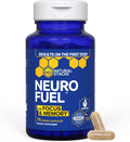 NATURAL STACKS Original NeuroFuel Nootropic Brain Support Supplement - 750mg L-Carnitine & 500mg L-Phenylalanine - Brain Supplement for Memory and Focus* - 75 Focus Pills - TrustMedUSA