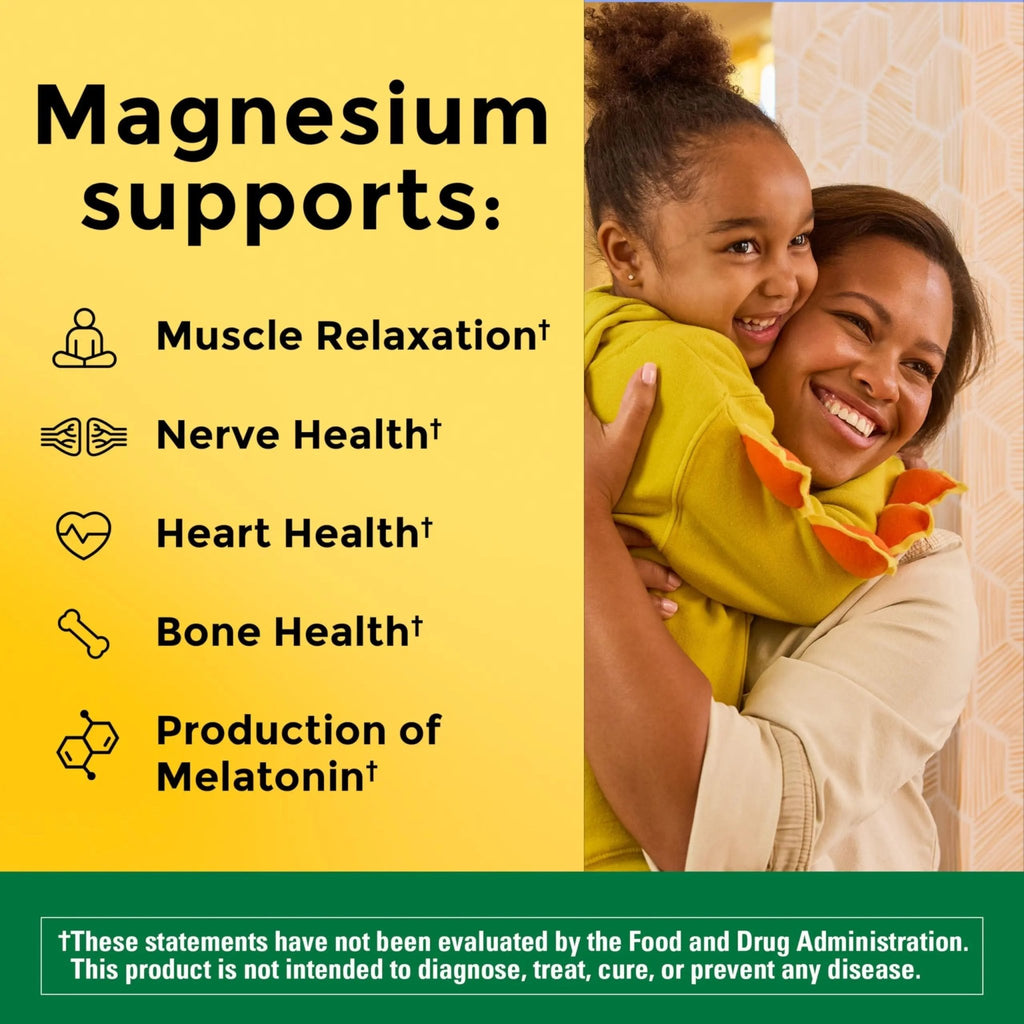 Nature Made High Absorption Magnesium Complex Drink Mix Powder, Magnesium Citrate, Glycinate & Malate 3-in-1 Blend, Pink Lemonade Flavor, 96 g, 30 Day Supply - TrustMedUSA
